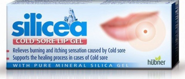 HUBNER SILICEA COLD SORE LIP GEL 2gr