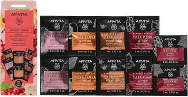 Apivita Vitality Snack Σετ Περιποίησης