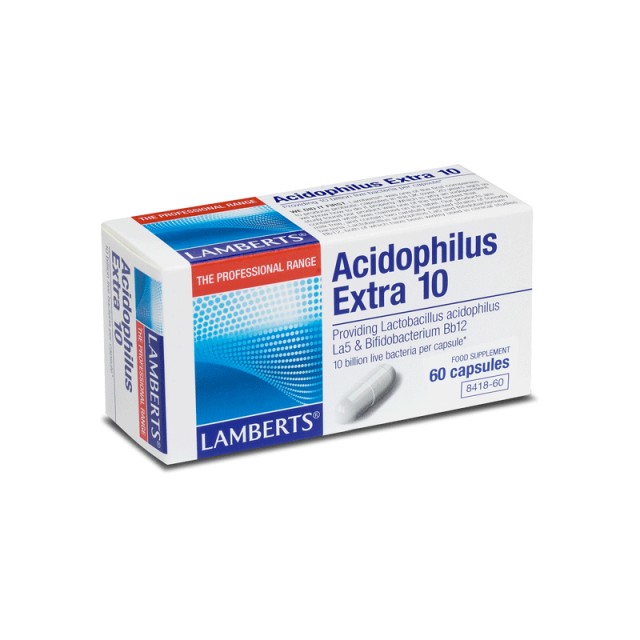 Lamberts Acidophilus Extra 10 Milk Free 60caps