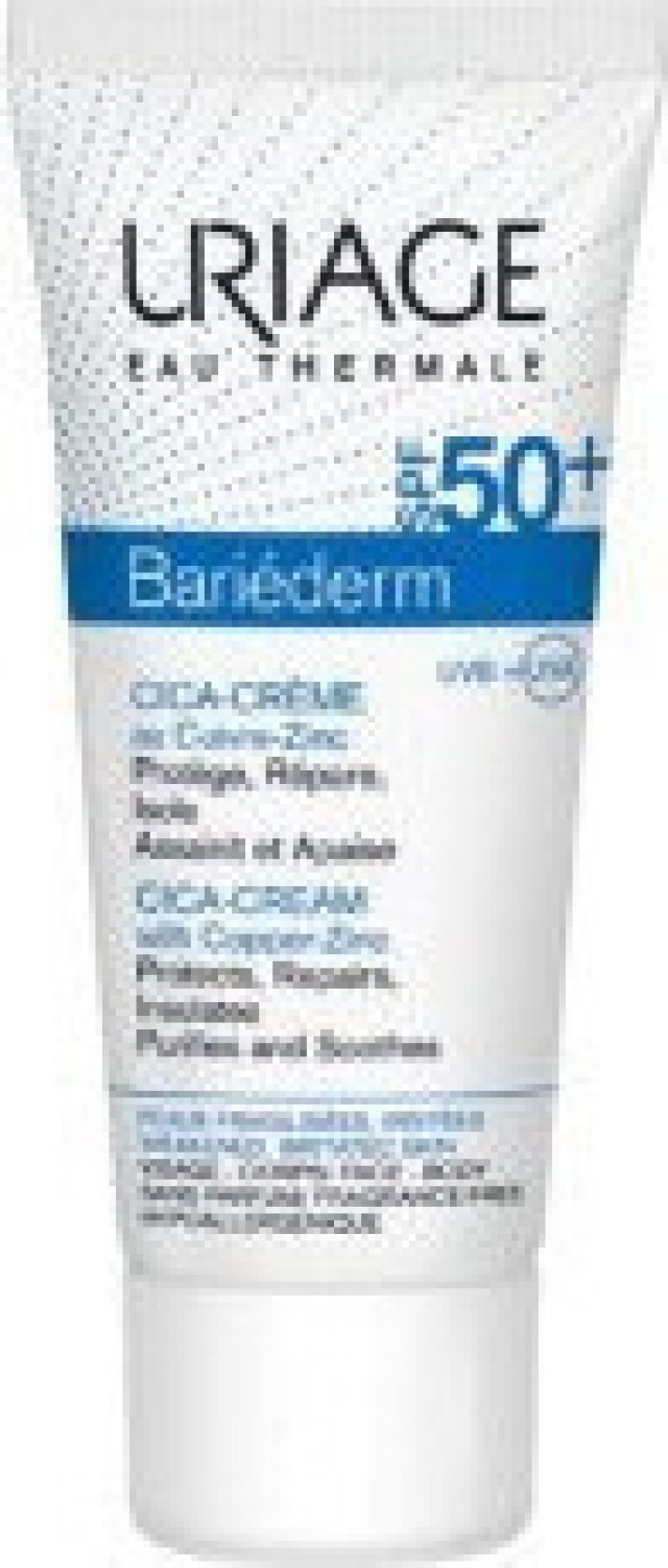 URIAGE BARIEDERM CICA CREAM SPF50+ ΑΝΑΠΛΑΣΤΙΚΗ ΚΡΕΜΑ 40ml