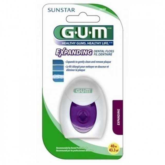 GUM EXPANDING FLOSS ΟΔΟΝΤΙΚΟ ΝΗΜΑ 30m