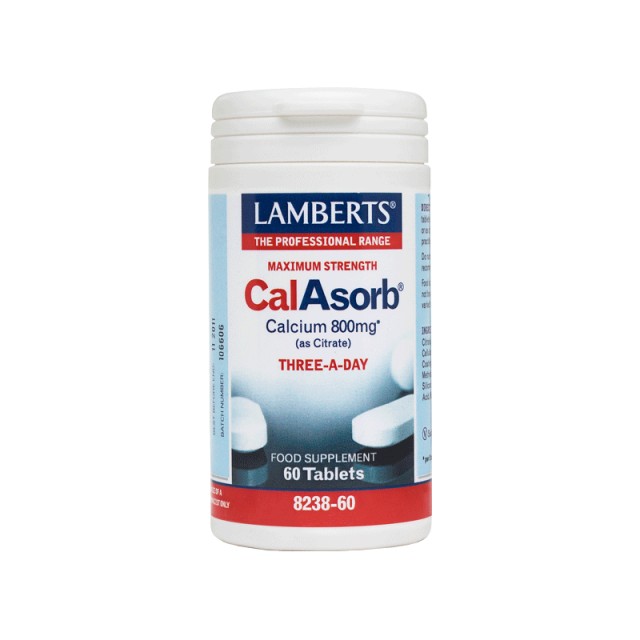 Lamberts Calasorb Calcium 800mg 60 ταμπλέτες