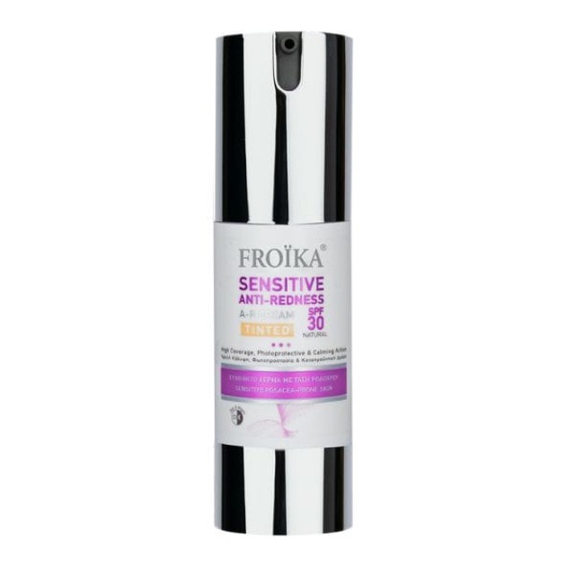 Froika Sensitive Anti-Redness Κρέμα Προσώπου Ημέρας Με Χρώμα Και SPF30 Για Ευαίσθητες Επιδερμίδες Κατά Της Ερυθρότητας 30ml