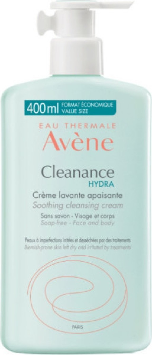 Avene Cleanance Hydra Creme Lavante Apaisante 400ml