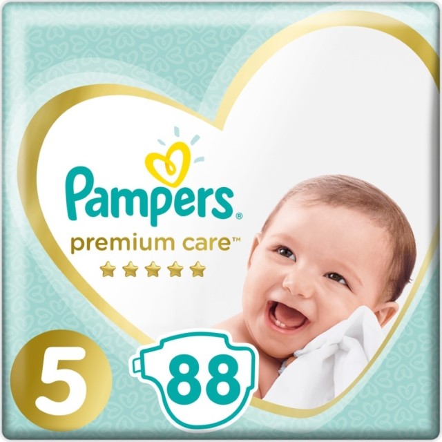 Pampers Premium Care No5 Junior 11-18kg 88TMX (Mega Pack)