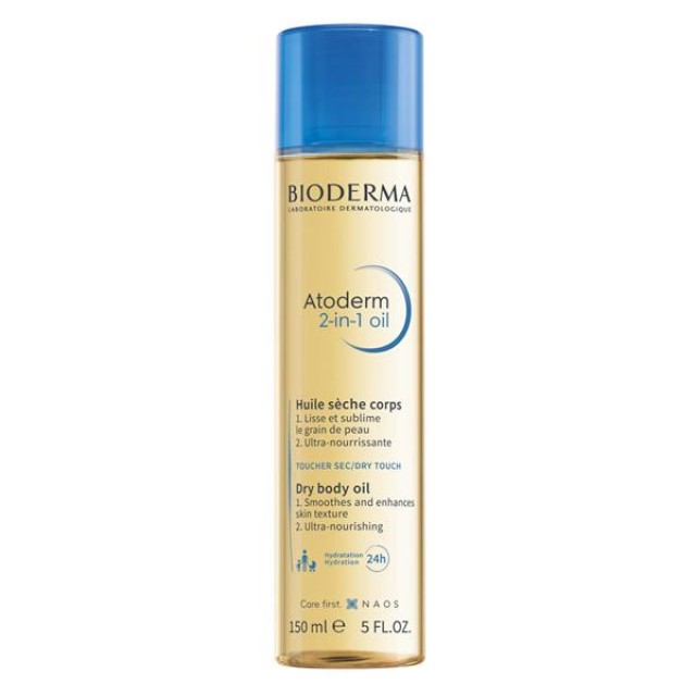 Bioderma Atoderm 2-in-1 Oil Dry Body Oil 150 ml