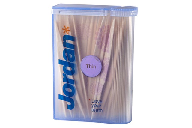 JORDAN THIN DENTAL STICKS 100τμχ