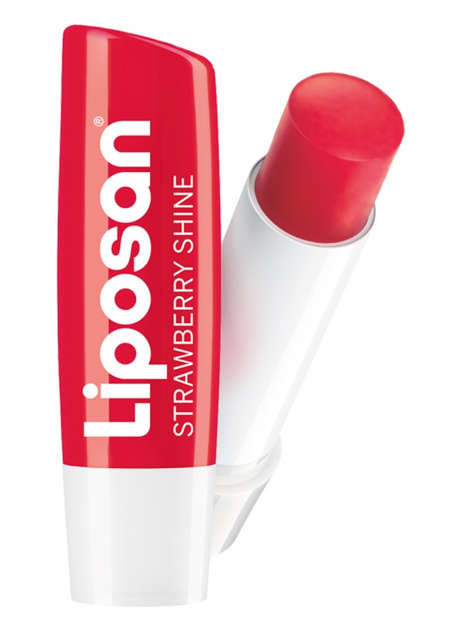 Liposan Strawberry Shine Περιποιητικό Lip Balm Με Άρωμα Φράουλα 4,8gr