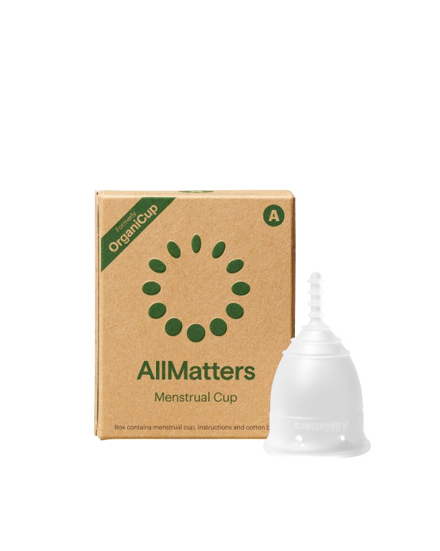 AllMatters OrganiCup Menstrual Cup Size A Κύπελλο Περιόδου 1τμχ