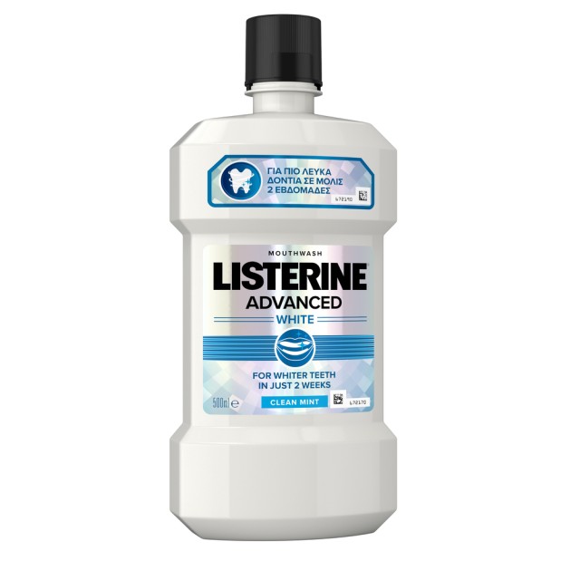 LISTERINE ADVANCED WHITE 500ml