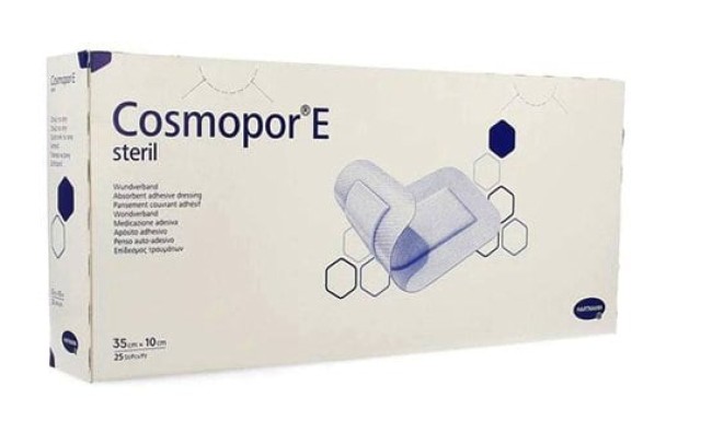 Hartmann Cosmopor E Αυτοκόλλητη Αποστειρωμένη Γάζα 10x35cm 25τμχ