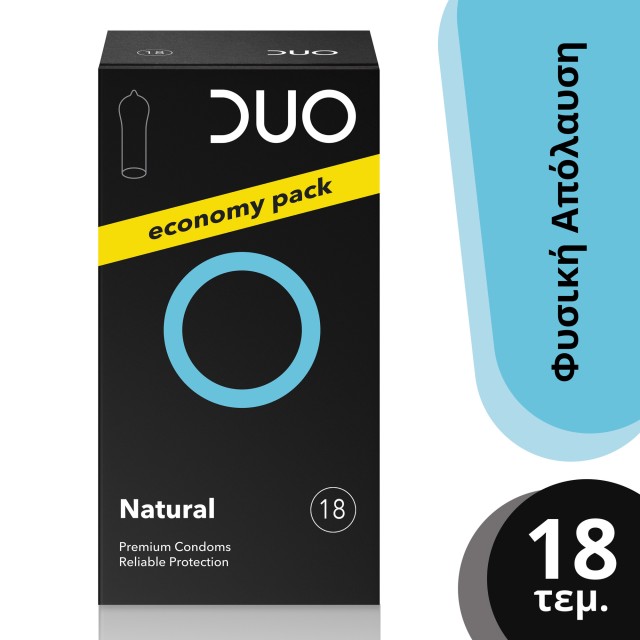 Duo Natural Προφυλακτικά Κανονικά 18τμχ