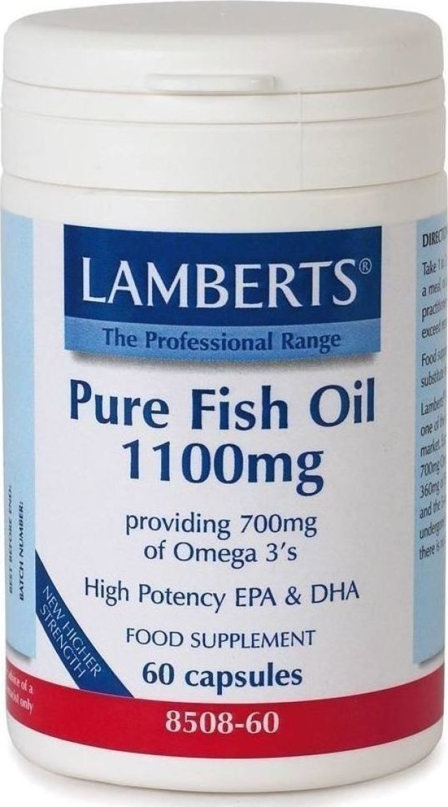 LAMBERTS PURE FISH OIL 1100mg 60caps