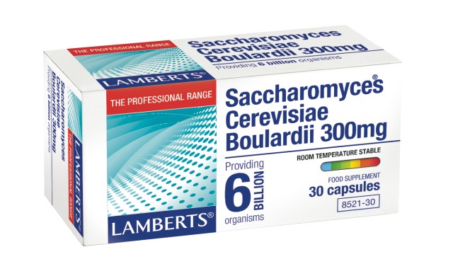 Lamberts Saccrharomyces Cerevisiae Boulardii 300mg 30κάψουλες