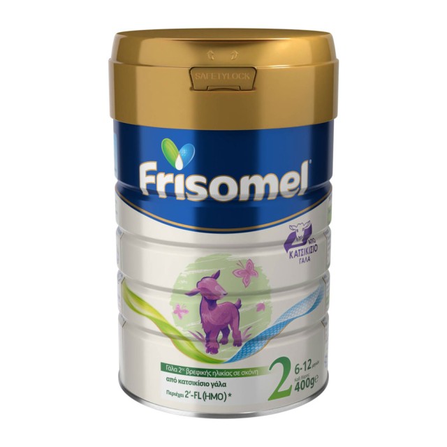 Frisomel 2 Κατσικίσιο Γάλα 2ης Βρεφικής Ηλικίας Σε Σκόνη 400gr