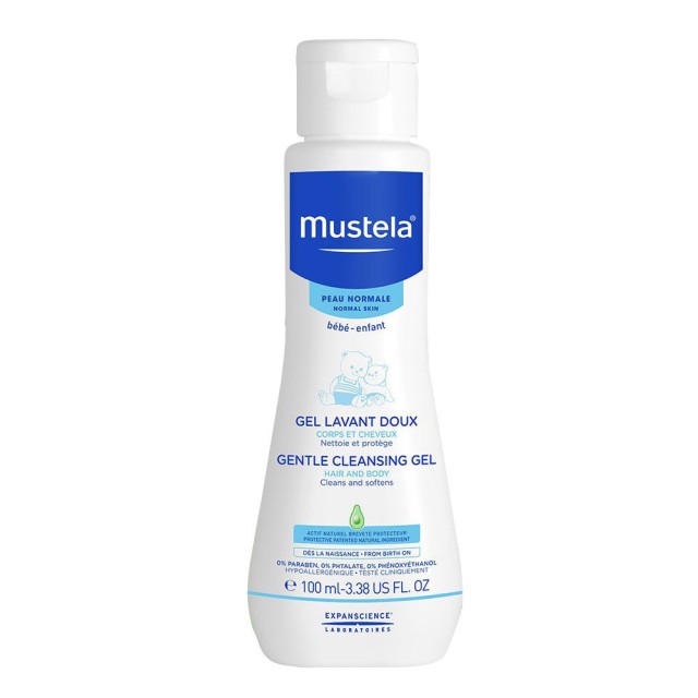 MUSTELA GENTLE CLEANSING GEL FOR HAIR & BODY 100ml