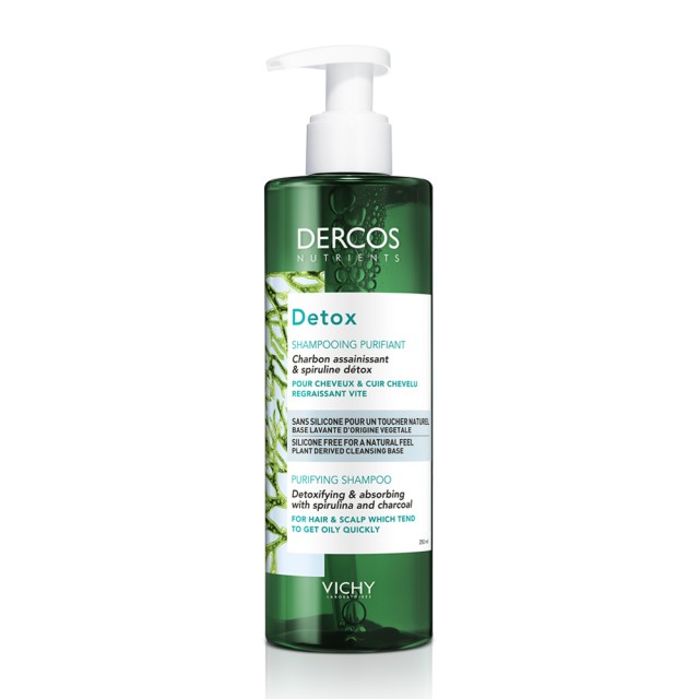 Vichy Dercos Nutrients Detox Σαμπουάν 250ml