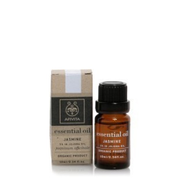 Apivita Essential Oil Jasmine Γιασεμί 10% Διάλυμα Σε Έλαιο Jojoba 10ml