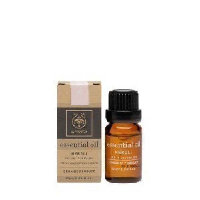 Apivita Essential Oil Neroli Νερολί 10% Διάλυμα Σε Έλαιο Jojoba 10ml