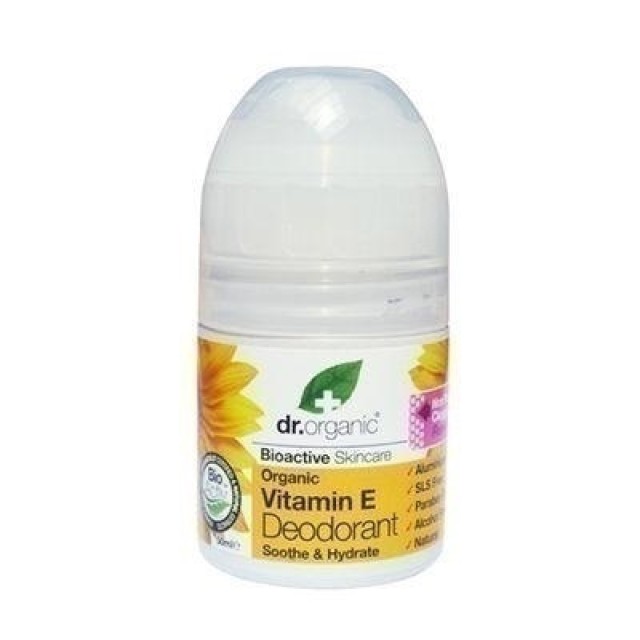 DR.ORGANIC VITAMIN E DEODORANT 50ml