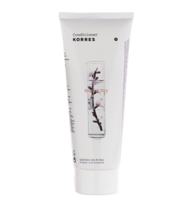 Korres Conditioner Με Αμύγδαλο & Λινάρι 200ml