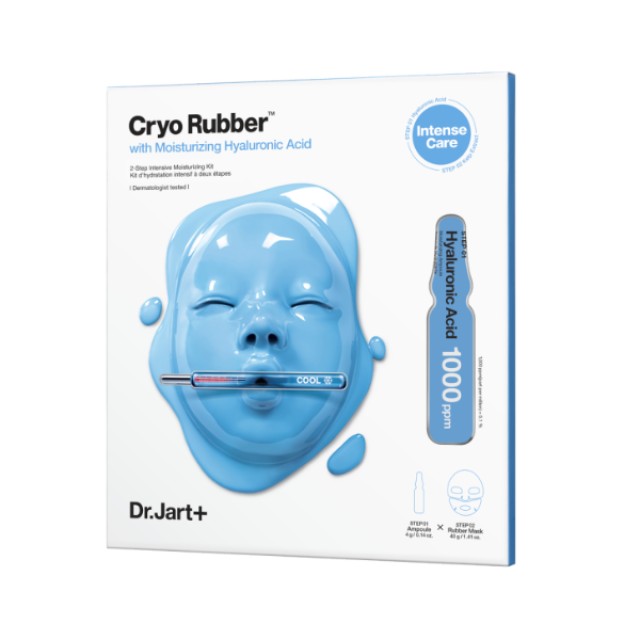 Dr.Jart Cryo Rubber with Moisturizing Hyaluronic Acid Μάσκα Προσώπου 1τμχ.