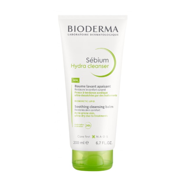 Bioderma Sebium Hydra Cleanser Balm Kαθαρισμού Προσώπου, 200ml
