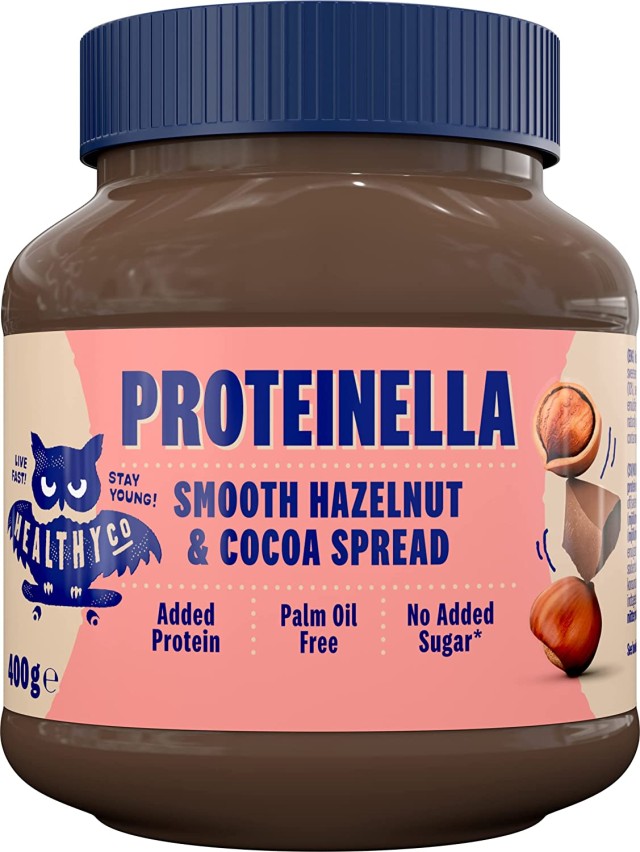 Healthy Co. Proteinella Άλλειμα Πρωτείνης Φουντουκιού Με Κακάο 400gr