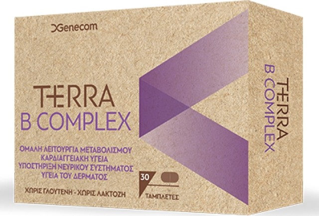 Genecom Terra B Complex 30tabs