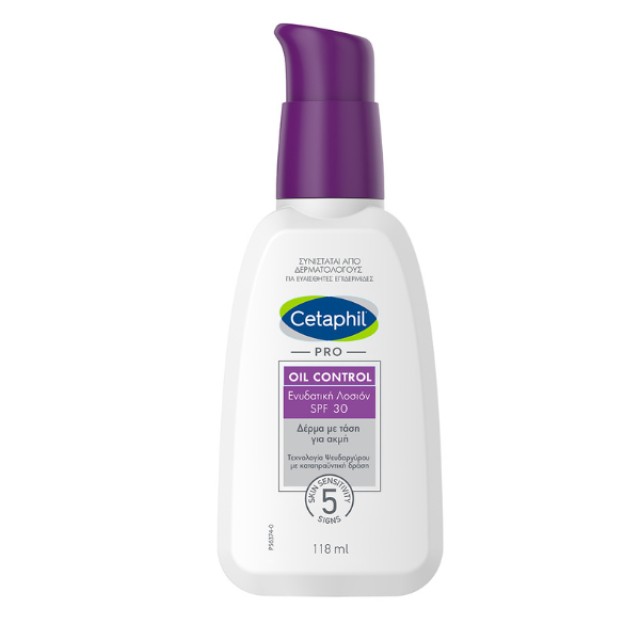 Cetaphil Pro Oil Control Ενυδατική Λοσιόν για Δέρμα με Τάση για Ακμή SPF30, 118ml