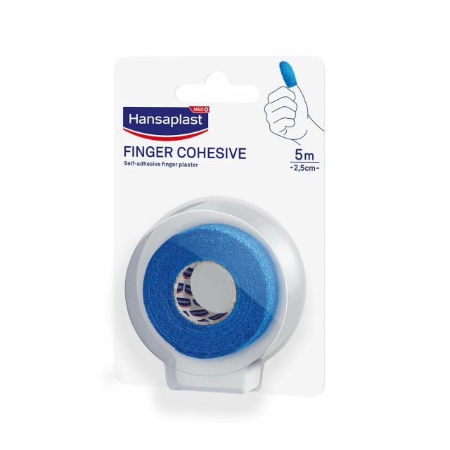 Hansaplast Finger Cohesive Αυτοκόλλητος Επίδεσμος Δακτύλου 2.5cm x 5m 1τμχ