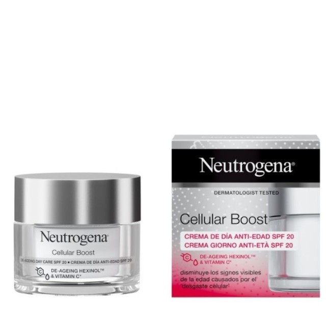 NEUTROGENA CELLULAR BOOST DAY CARE SPF20 50ml