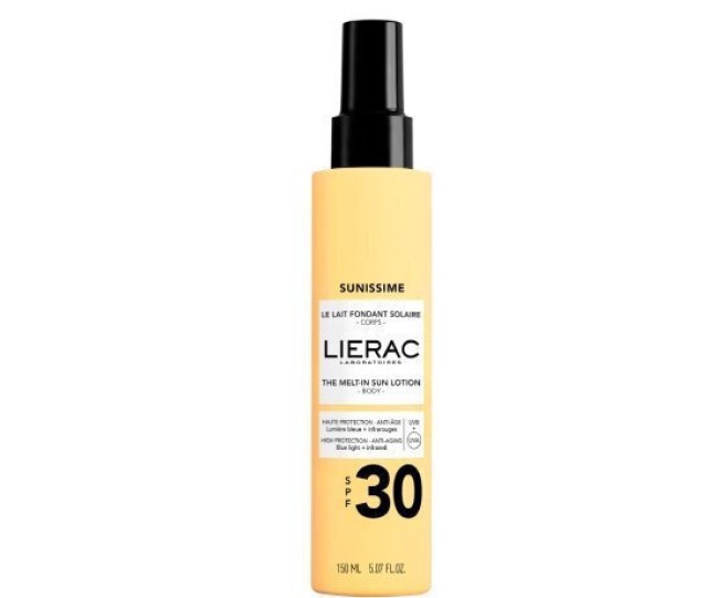 Lierac Sunissime Lait SPF30, Αντηλιακό Γαλάκτωμα Σώματος 150ml