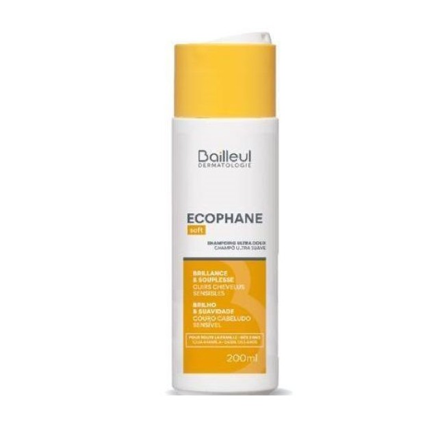 Ecophane Ultra Soft Shampoo Απαλό Σαμπουάν για Ευαίσθητο Δέρμα 200ml