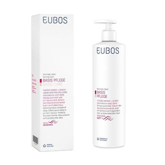 Eubos Liquid Red Washing Emulsion 400ml