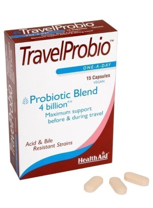 Health Aid Travel Probio 15caps