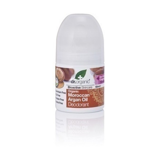 DR.ORGANIC MOROCCAN ARGAN OIL DEODORANT 50ml