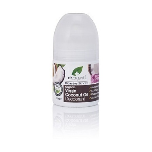 DR.ORGANIC VIRGIN COCONUT OIL DEODORANT 50ml