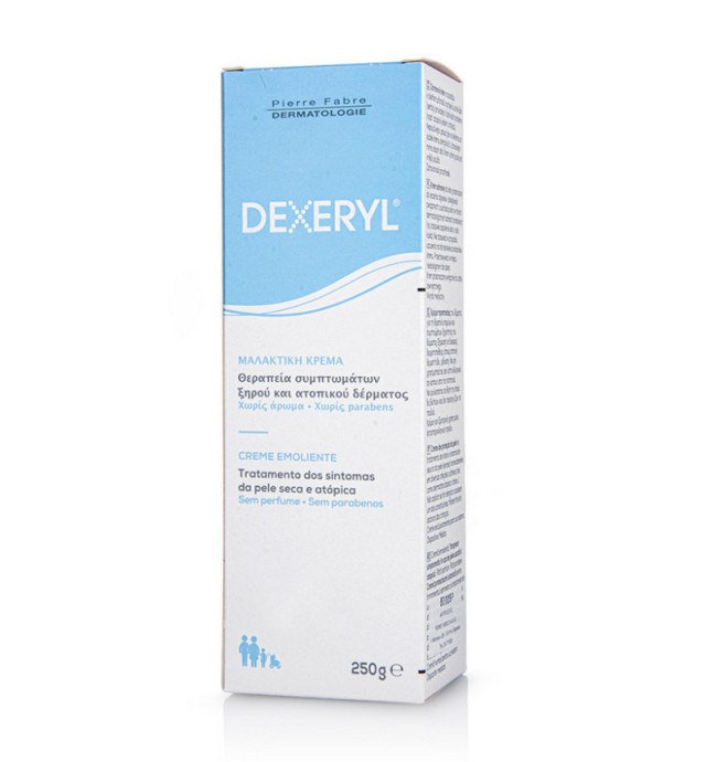 Pierre Fabre Dexeryl Emollient Cream Μαλακτική Κρέμα Για Ξηρό Δέρμα 250gr