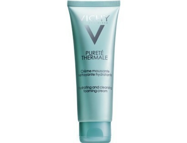 Vichy Purete Thermal Αφρώδης Ενυδατική Κρέμα Καθαρισμού 125ml