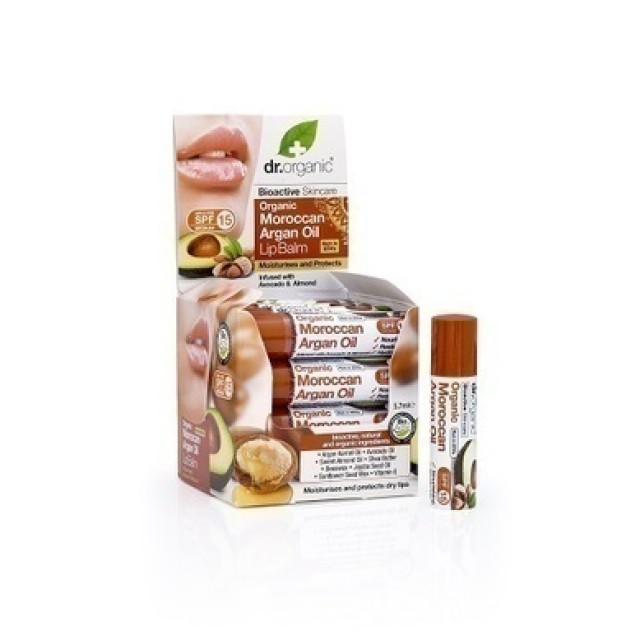 DR.ORGANIC MOROCCAN ARGAN OIL LIP BALM 5.7ml