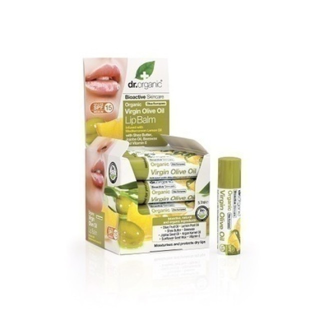 DR.ORGANIC OLIVE OIL LIP BALM 10ml