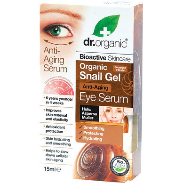 DR.ORGANIC SNAIL GEL EYE SERUM 15ml