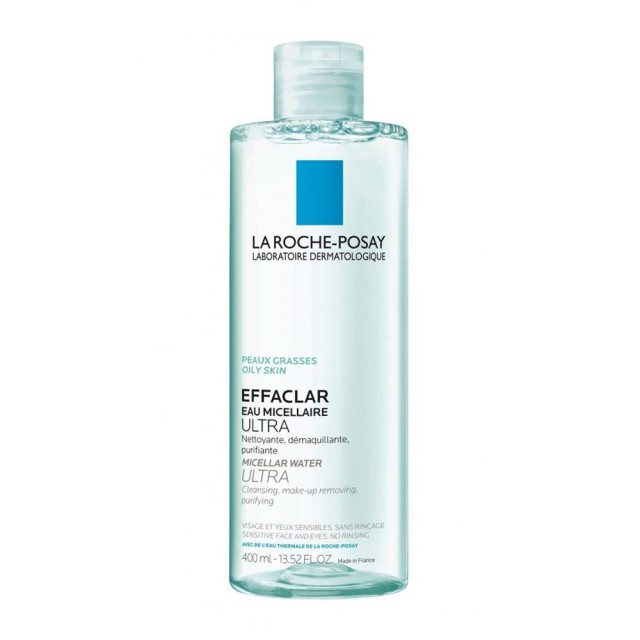 La Roche Posay Effaclar Micellar Water Ultra Νερό Καθαρισμού Για Λιπαρό & Ευαίσθητο Δέρμα 400ml