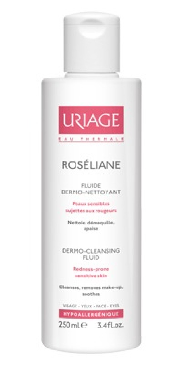 Uriage Roseliane Anti-Redness Cleansing Fluid 250ml