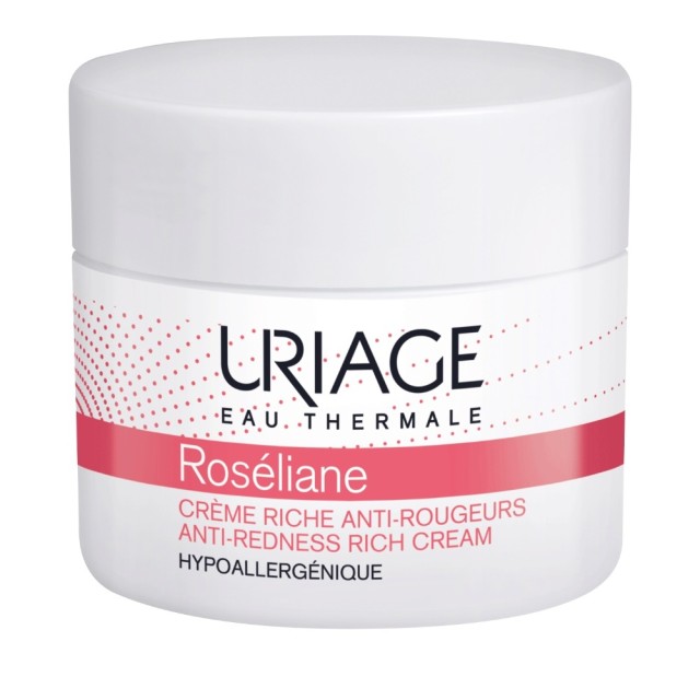 Uriage Roseliane Anti-Redness Rich Cream Κρέμα Πλούσιας Υφής Κατά Της Ερυθρότητας 50ml