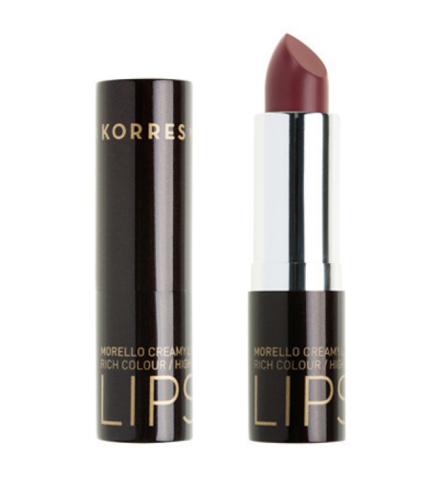 Korres Morello Creamy  Lipstick Natural Purple No23 3.5gr