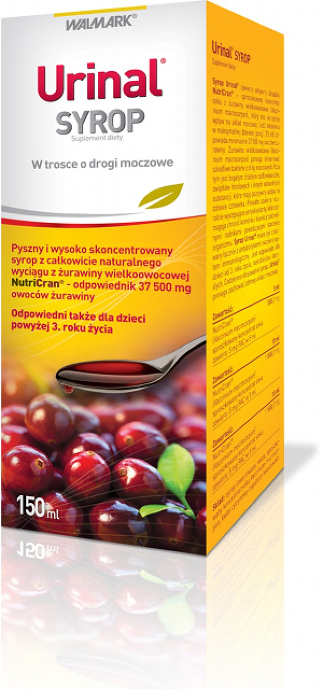 VivaPharm Urinal Syrup Συμπλήρωμα Διατροφής Με Εκχύλισμα Cranberry 150ml