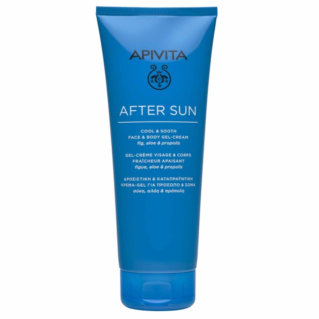 Apivita Bee Sun Safe After Sun Δροσιστική & Καταπραυντική Κρέμα-Gel Για Πρόσωπο & Σώμα 200ml