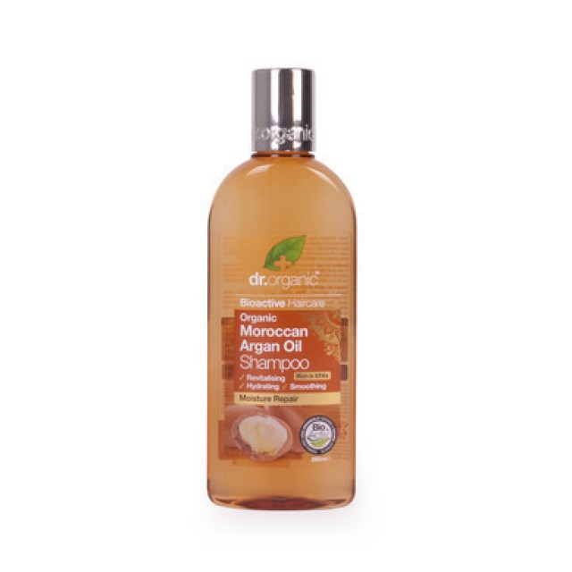 DR.ORGANIC MOROCCAN ARGAN OIL SHAMPOO 265ml